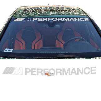 ///Autocollant M Performance pour pare-brise ou lunette arrière adapté à la série BMW G
