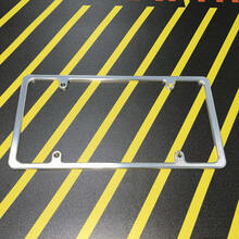 Cadre de plaque d'immatriculation US USA, billette vierge, en aluminium de qualité aéronautique CNC
 3