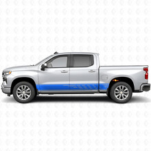 Bandes vinyles à fentes décalées pour porte et panneau bas de caisse pour Chevrolet Silverado 1500 T1XX 2019-2026_5