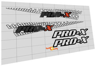 Kit pour autocollant en vinyle Nissan Frontier xterra Pro-X 4x4 PRO-4X
