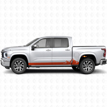 Bandes adhésives pour portes et bas de caisse Mountain Range pour Chevrolet Silverado 1500 Nouvelle génération 2027_4
