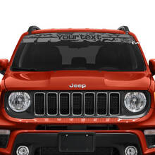 Autocollant en vinyle personnalisé vieilli pour pare-brise Jeep Renegade_2