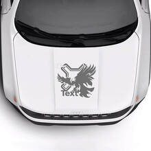 Autocollant Vinyle Personnalisé Capot Aigle Chauve 3 pour Jeep Renegade 2