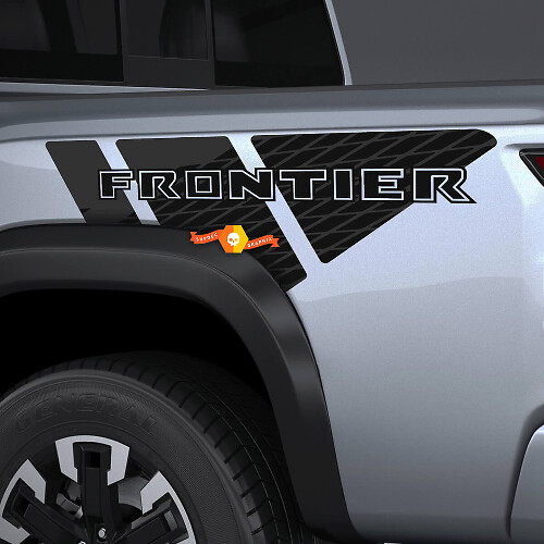 Autocollant en vinyle lettrage pour aile arrière Nissan Frontier