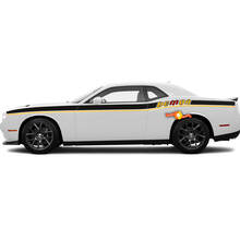 Autocollant graphique en vinyle 2 côtés Dodge Challenger SRT Demon
 2