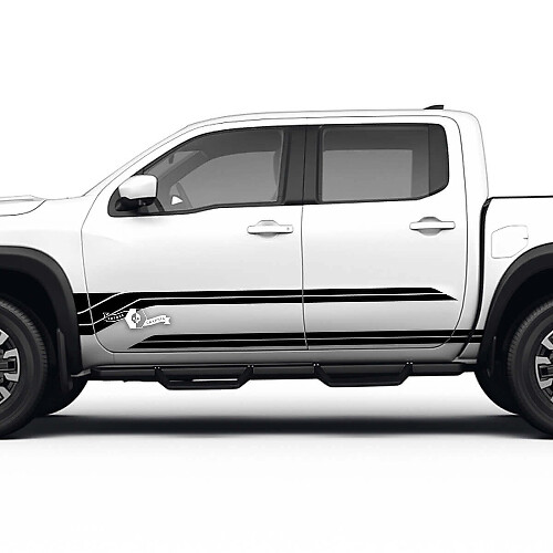 Kit de décalcomanies en vinyle bandes bas de caisse pour Nissan Frontier