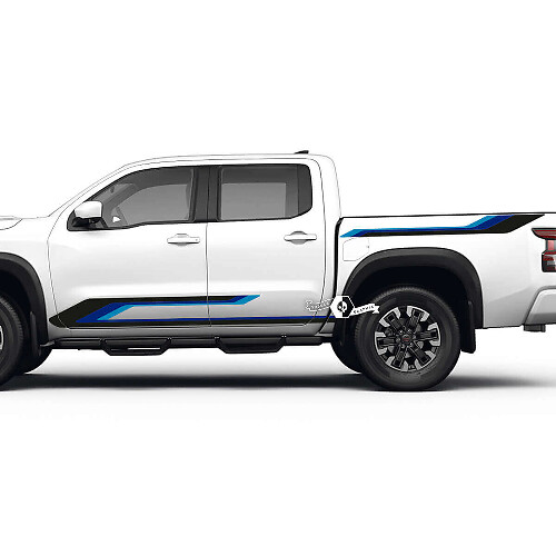 Kit de bandes latérales pour côté de caisse de plateau Rocker Panel pour Nissan Frontier