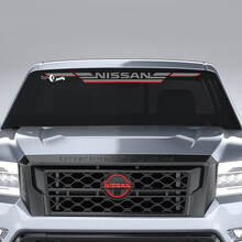 Autocollant en vinyle pour pare-brise Nissan pour Nissan Frontier_2