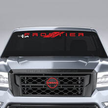 Autocollant de pare-brise pour Nissan Frontier Pro-4X, autocollant en vinyle de toutes les couleurs
 2