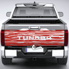 Toyota Tundra lit camionnette hayon détruit Grange rayures vinyle autocollants décalcomanie
 2