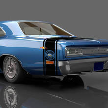 Autocollant Vinyle Bande Latérale Arrière Super Bee pour Dodge 1969_2