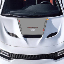 Autocollant de capot pour chargeur 6,2l suralimenté 6,2l HEMI SRT HELLCAT HEMI autocollant en vinyle 3 couleurs
_3