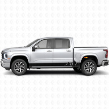 Bandes vinyle pour portes et bas de caisse Alpine Ridge pour Chevrolet Silverado 1500 Nouvelle génération 2027_2
