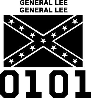 Kit de décalcomanies en vinyle General Lee
