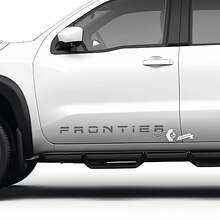 Kit de décalcomanies en vinyle avec lettrage pour porte latérale Nissan Frontier_2