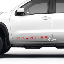 Kit de décalcomanies en vinyle avec lettrage pour porte latérale Nissan Frontier_3