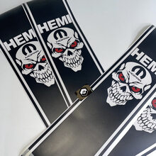 Dodge Ram Hemi Mopar Skull Arrière-coucher Sticker Sticker Sticker Stripes
 2