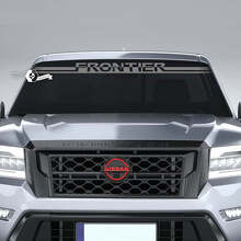 Autocollant en vinyle lettrage pare-brise pour Nissan Frontier_2