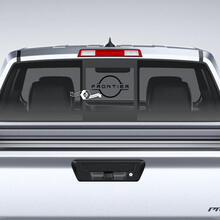 Fenêtre Verre Nissan Frontier Logo Nissan Hayon Vinyle Autocollants Décalcomanies Graphiques
 3