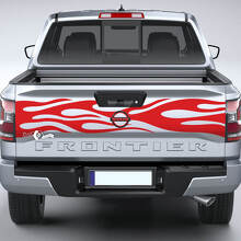 Nissan Frontier Hayon Flamme Vinyle Autocollants Décalcomanies Graphiques
 3