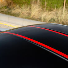 Autocollant en vinyle à rayures latérales et sur le toit de style CSL pour BMW M4 M3 G82 G83 M Performance
 2