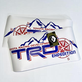 TRD Expedition Edition Bed Side avec autocollants graphiques Compass
