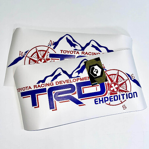 Édition TRD Expedition Bed Side avec autocollants graphiques de boussole
 1