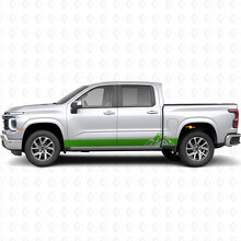 Bandes Vinyle Superposées pour Portes et Bas de Caisse Chevrolet Silverado 1500 Nouvelle Génération 2027_6