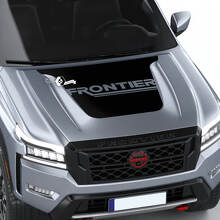 Nissan Frontier S SV Pro-4x Autocollant de capot en vinyle avec logo occultant
 2