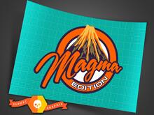 Par JEEP Badge Emblème « MAGMA EDITION » Vinyl Sticker Decal ATV Truck Hawaii Jeep 2