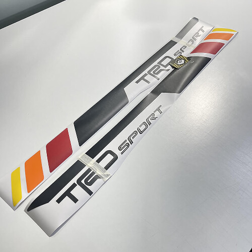 Autocollants en vinyle côté sport vintage TRD adaptés à Tacoma 2013-2024 ou Tundra 2016-2024
