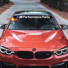 BMW M Performance Parts Bannière de pare-brise avec autocollant de décalcomanie de fenêtre de fond
 2