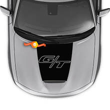 Autocollant de capot GT pour Dodge Charger 2015-2024
 3