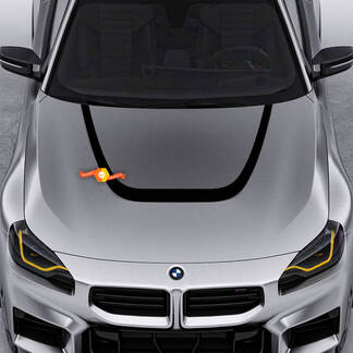 Autocollant en vinyle BMW M2 G87 M Performance Hood Decal
