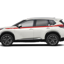 Paire Nissan Rogue Side Up Door Stripes Autocollant Autocollant Vinyle Graphique
 2
