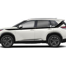Paire Nissan Rogue Side Up Door Dual Stripes Autocollant Autocollant Vinyle Graphique
 3