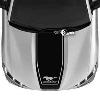 Autocollants en vinyle pour capot Ford Mustang MACH-E MACH E Logo Trim Decal
 1