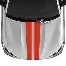 Capot Ford Mustang MACH-E MACH E Autocollants en vinyle décalcomanies à double contour
 2