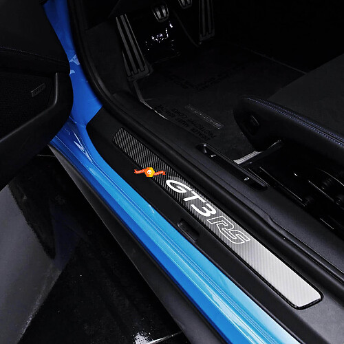 Kit de autocollants en vinyle de protection de seuil de porte GT3 RS pour Porsche 911 991