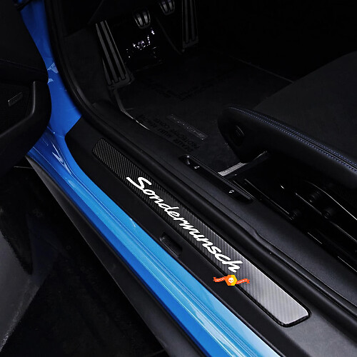 Autocollant vinyle de seuil de porte Sonderwunsch pour Porsche 911 GT3 RS (992)
