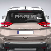 Nissan Rogue Logo Fenêtre arrière Vinyle Autocollant Autocollant Graphique
 2