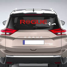 Nissan Rogue Logo Fenêtre arrière Vinyle Autocollant Autocollant Graphique
 3