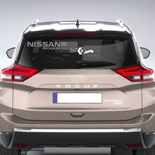 Nissan Rogue US USA Drapeau américain Fenêtre arrière Vinyle Autocollant Graphique
 2