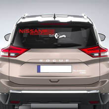 Nissan Rogue US USA Drapeau américain Fenêtre arrière Vinyle Autocollant Graphique
 3