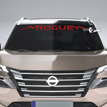 Nissan Rogue Mountains Pare-brise Fenêtre Vinyle Autocollant Autocollant Graphique
 3