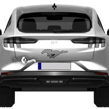 Autocollant de cheval arrière pour Ford Mustang MACH-E MACH E, autocollant en vinyle
 4