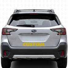 Autocollant en vinyle personnalisé style topographique pour hayon de coffre Subaru Outback_5