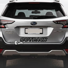 Subaru Outback Arrière Forêt Vinyle Autocollant Décalcomanie Graphique
 2