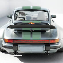 Porsche 964 Singer Turbo Study Style avec larges bandes centrales
 2