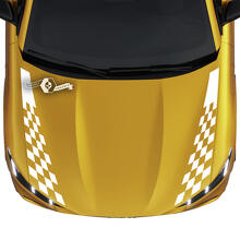 2 autocollants en vinyle à rayures pour capot, pour Ford Mustang MACH-E MACH E
 3